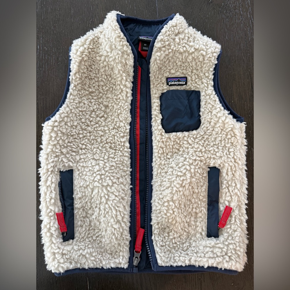 Toddler patagoina vest